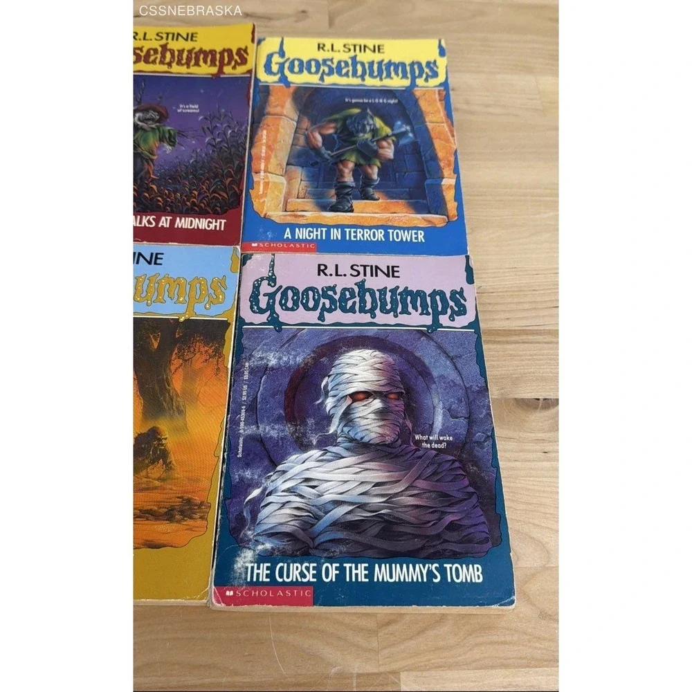VINTAGE Goosebumps LOT of 6 Books~1990's 2st Printings‎